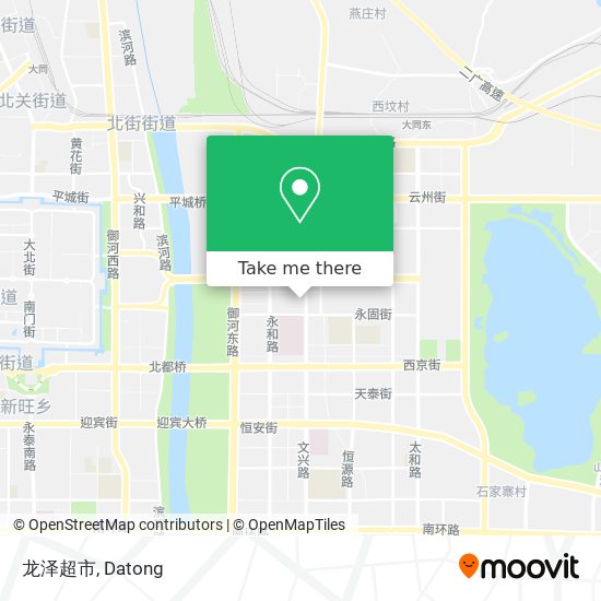 龙泽超市 map