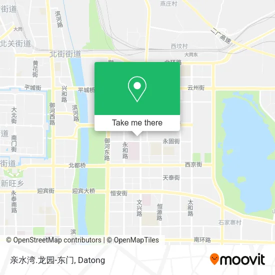 亲水湾.龙园-东门 map