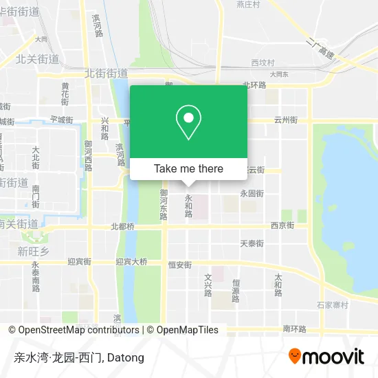亲水湾·龙园-西门 map