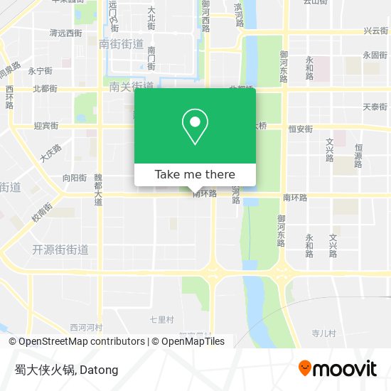 蜀大侠火锅 map