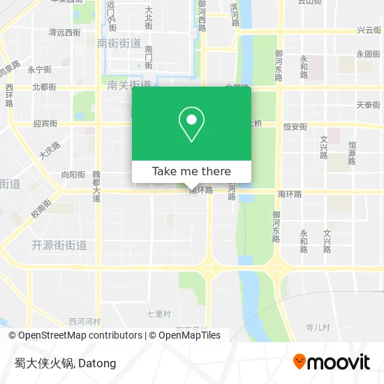蜀大侠火锅 map