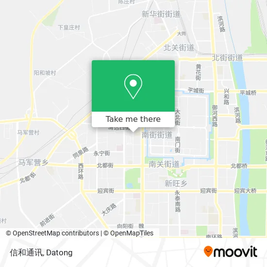 信和通讯 map