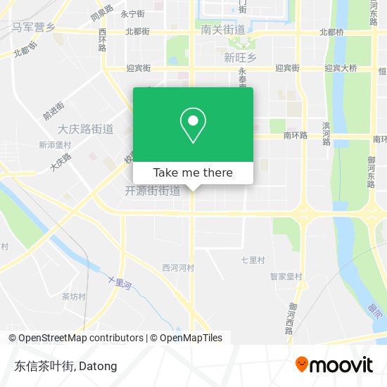 东信茶叶街 map