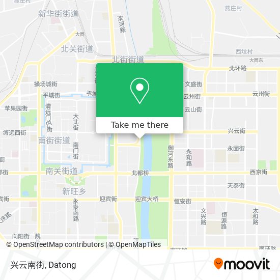 兴云南街 map
