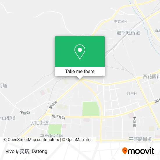 vivo专卖店 map