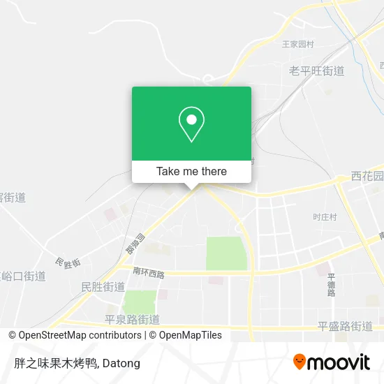 胖之味果木烤鸭 map