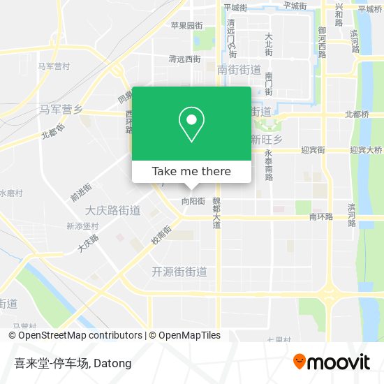 喜来堂-停车场 map