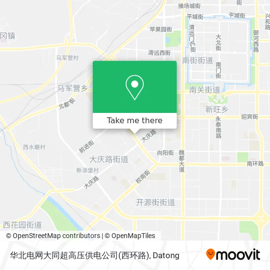 华北电网大同超高压供电公司(西环路) map