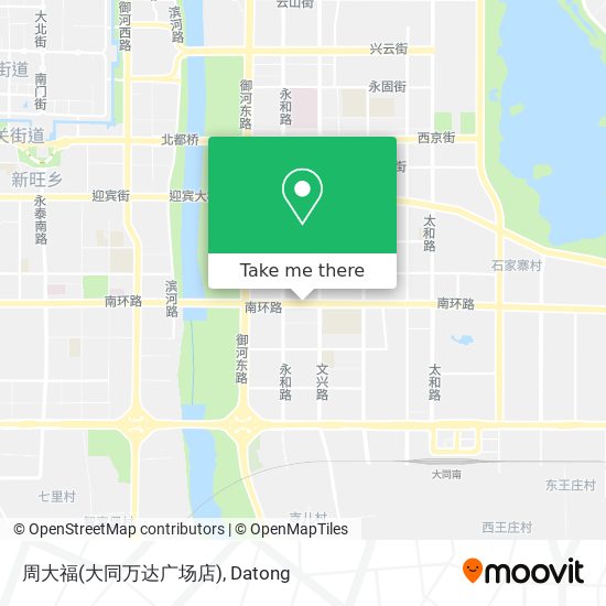 周大福(大同万达广场店) map