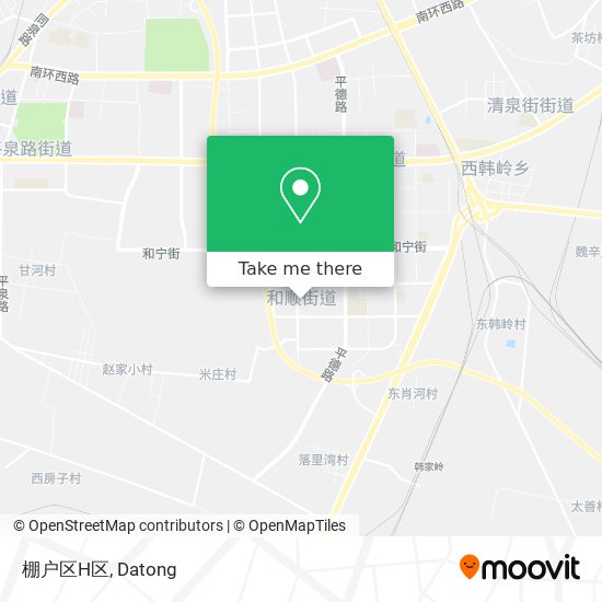 棚户区H区 map