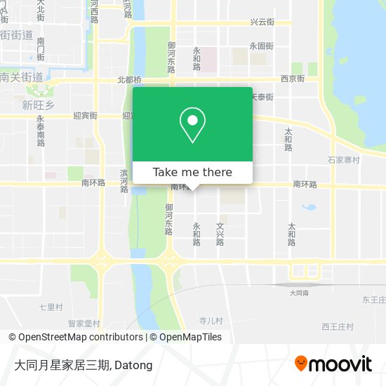 大同月星家居三期 map