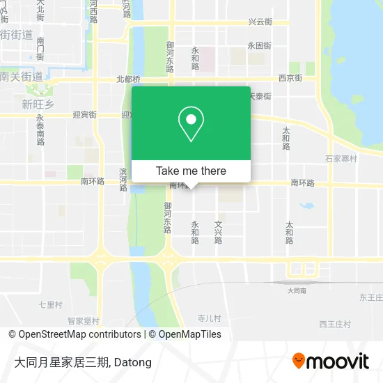 大同月星家居三期 map