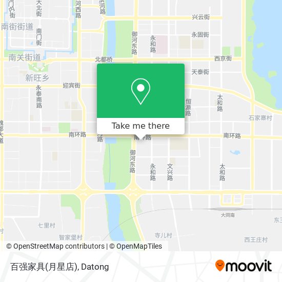百强家具(月星店) map
