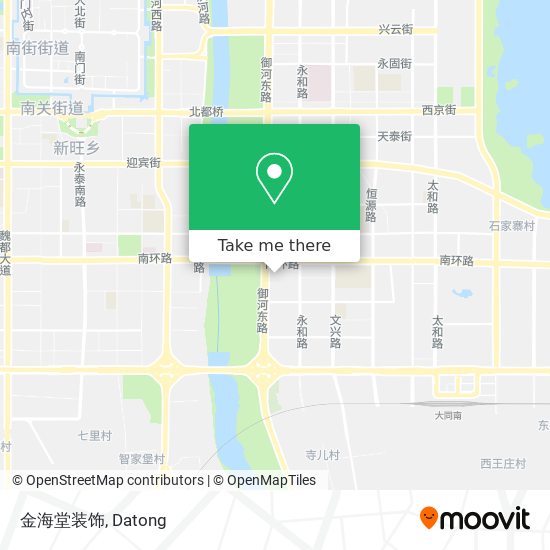 金海堂装饰 map