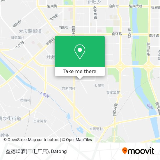 益德烟酒(二电厂店) map