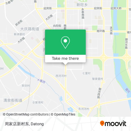 周家店新村东 map