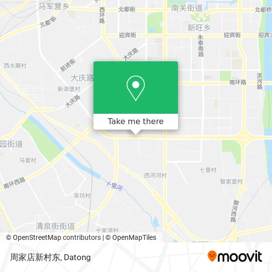 周家店新村东 map