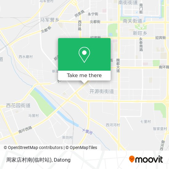 周家店村南(临时站) map