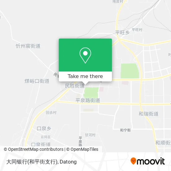大同银行(和平街支行) map