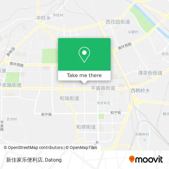 新佳家乐便利店 map