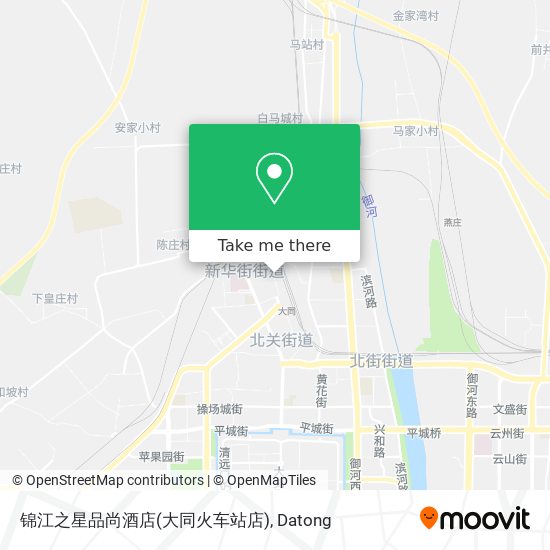 锦江之星品尚酒店(大同火车站店) map