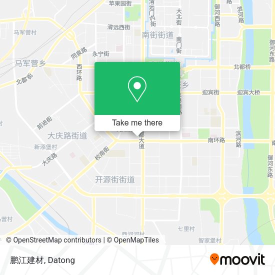 鹏江建材 map