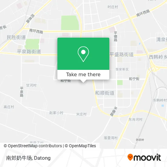 南郊奶牛场 map