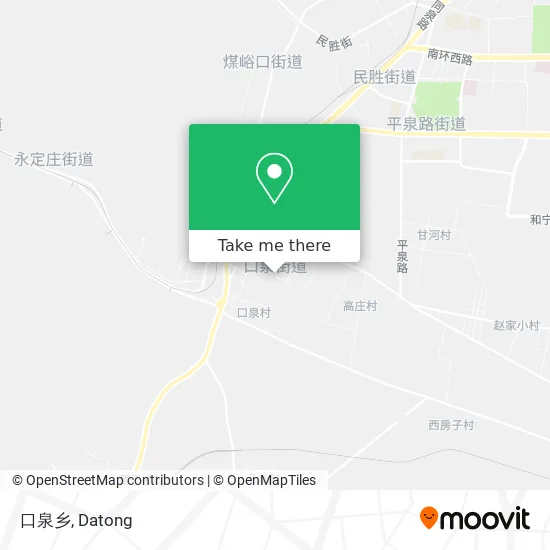 口泉乡 map