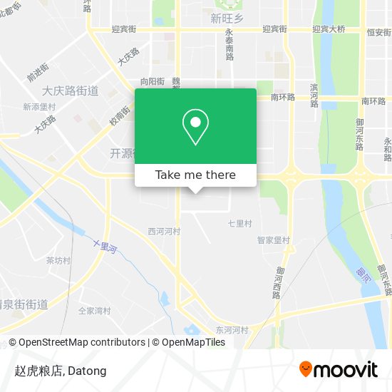 赵虎粮店 map