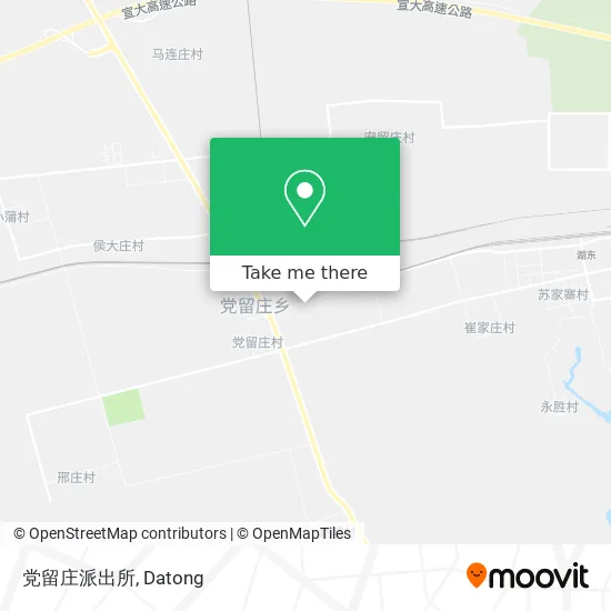 党留庄派出所 map
