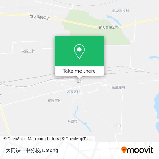 大同铁一中分校 map