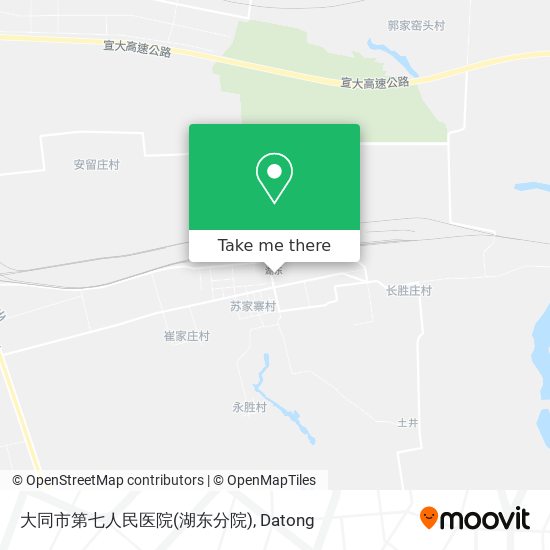 大同市第七人民医院(湖东分院) map