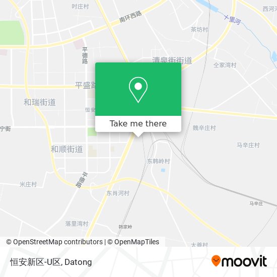 恒安新区-U区 map