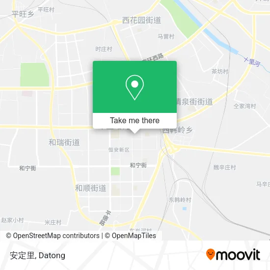 安定里 map