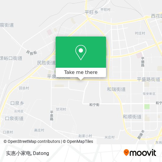 实惠小家电 map