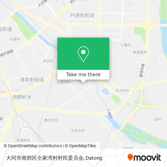 大同市南郊区仝家湾村村民委员会 map