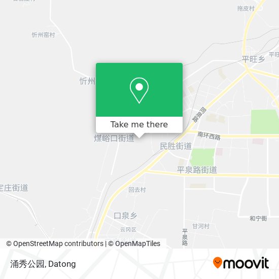 涌秀公园 map