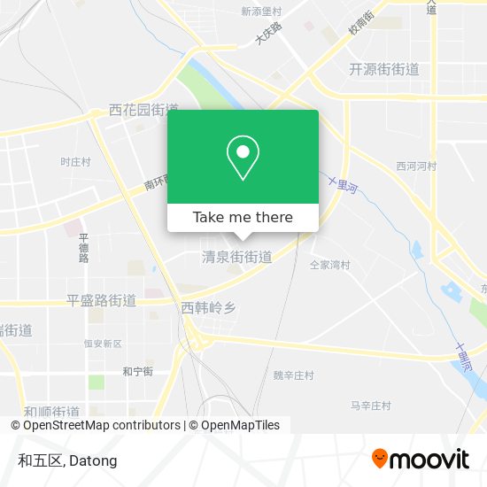 和五区 map