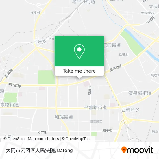 大同市云冈区人民法院 map