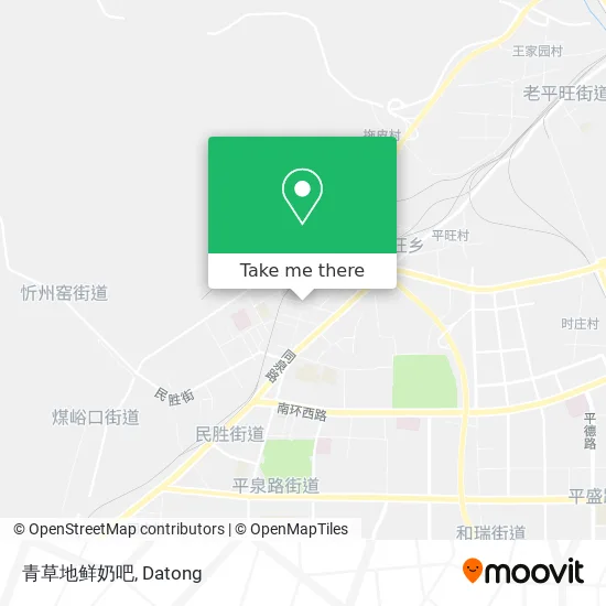 青草地鲜奶吧 map