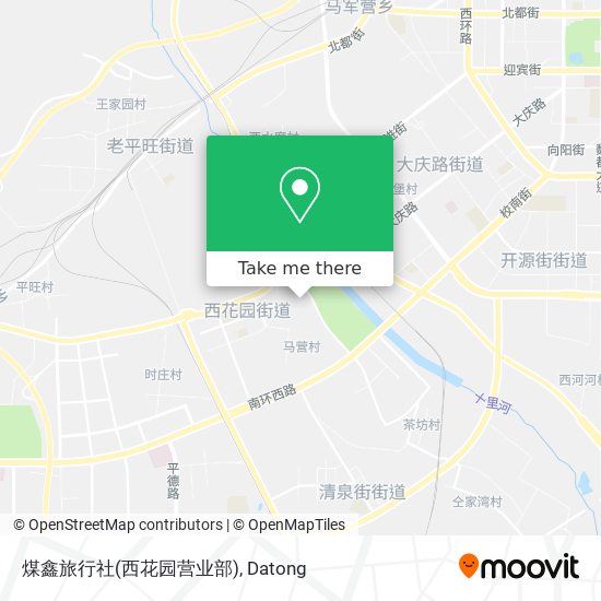 煤鑫旅行社(西花园营业部) map