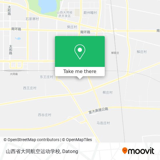 山西省大同航空运动学校 map