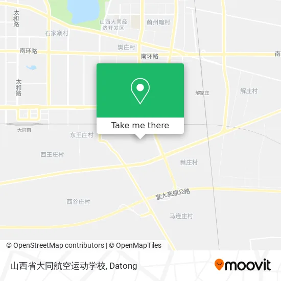 山西省大同航空运动学校 map