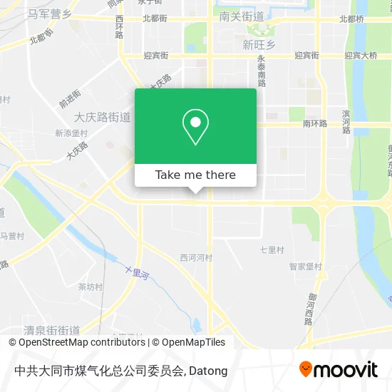 中共大同市煤气化总公司委员会 map