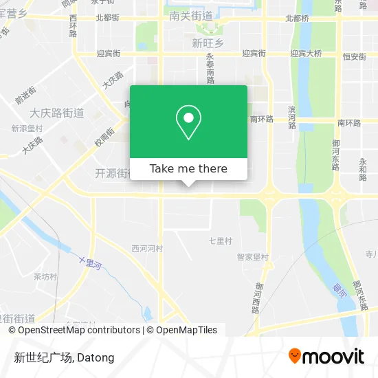 新世纪广场 map