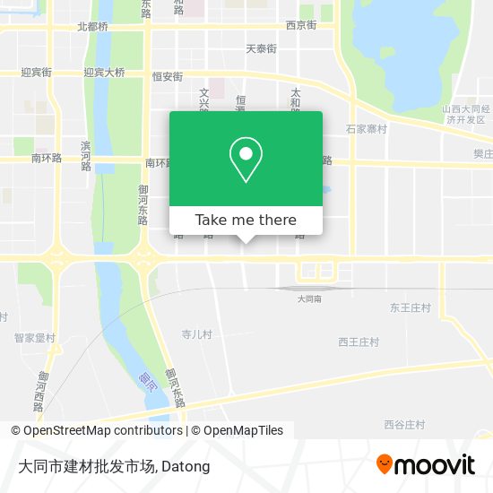大同市建材批发市场 map