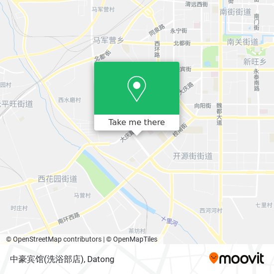 中豪宾馆(洗浴部店) map