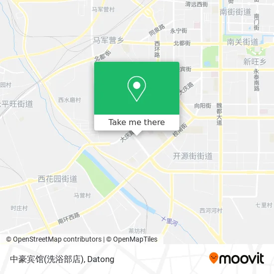 中豪宾馆(洗浴部店) map