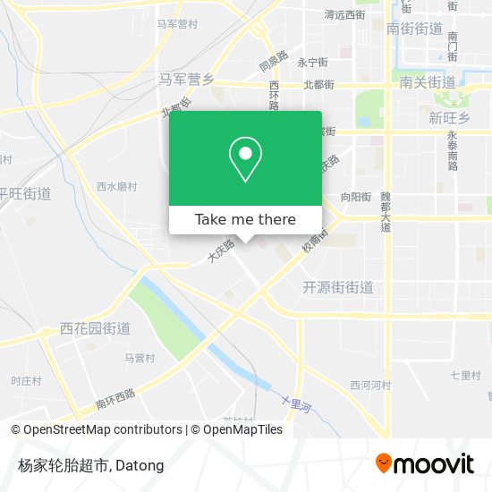 杨家轮胎超市 map