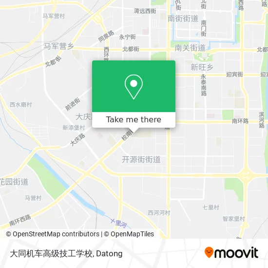 大同机车高级技工学校 map